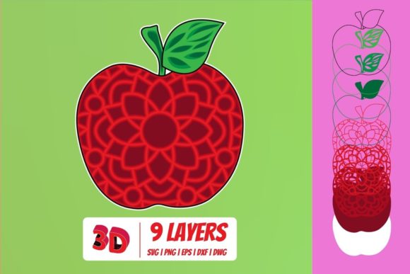 3D Apple SVG Cut File: A Comprehensive Evaluation