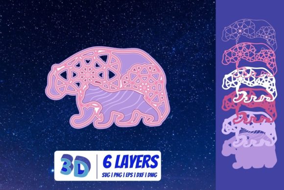3D Bear SVG: A Creative Tool for Digital Artists and Designers