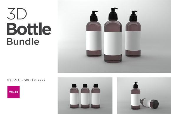 3D Bottle Mockup Bundle Vol-25: A Comprehensive Evaluation