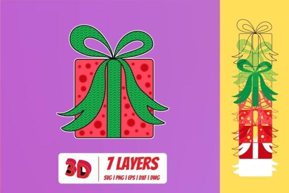3D Christmas Gift 1 SVG Cut File: A Comprehensive Evaluation