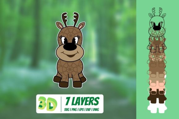 3D Fawn SVG: Creative and Practical Uses