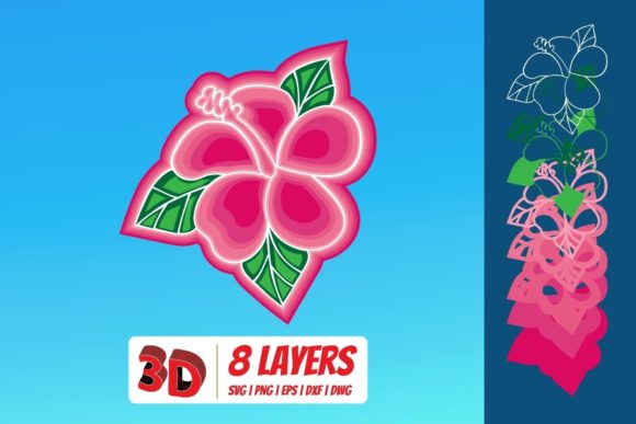3D Hibiscus SVG as a Strategic Asset in Modern Design