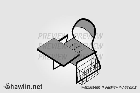 3D or Isometric View of Table