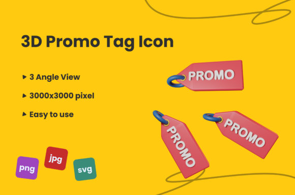 3D Promo Tag Icon: A Comprehensive Evaluation