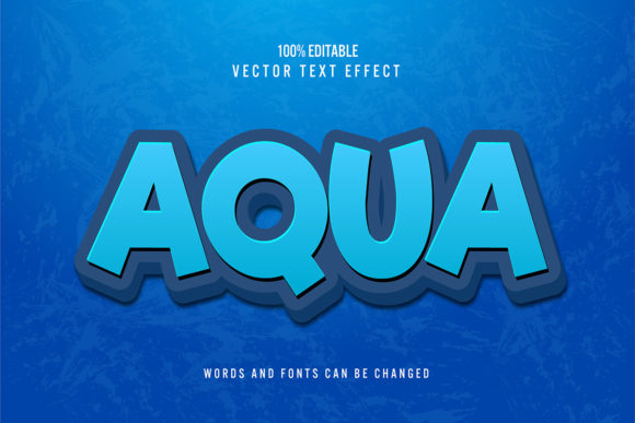 Aqua 3d Editable Text Effect: A Versatile Tool for Dynamic Digital Content