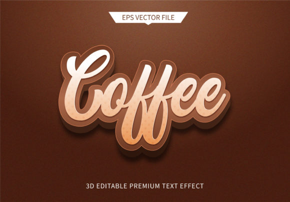 Coffee Modern Style 3D Editable Text Effect: A Designer’s Guide to Rich, Warm Typography