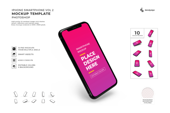 Exploring the IPhone Smartphone 3D Mockup Bundle Vol 2 for Digital Design and Prototyping