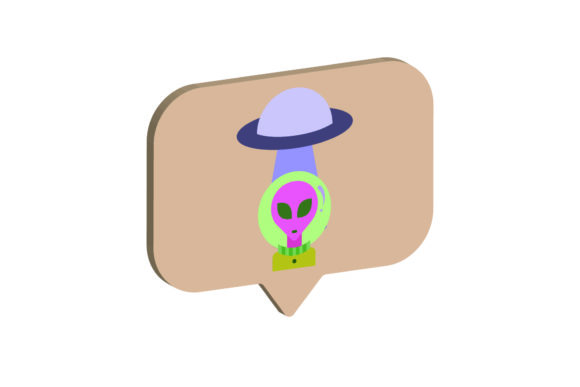 Exploring the World of 3D Space Ufo with Icon Design