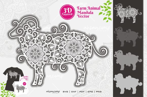 Farm Animal Mandala SVG 3D Layered 12: A Practical Guide to Choosing and Using Layered Art
