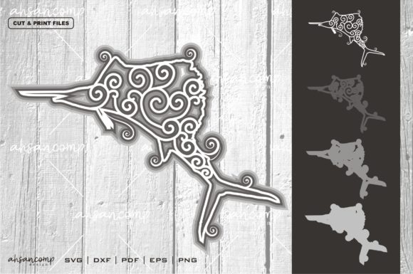 Fish Vector 3 SVG 3D Layered: A Versatile Design Tool