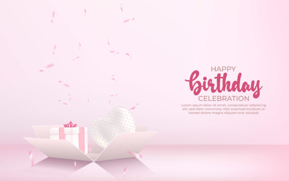 Happy Birthday Background Design