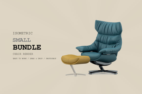 Isometric Armchair 3D Rendering Pack 158: A Practical Tool for Creative and Professional Use