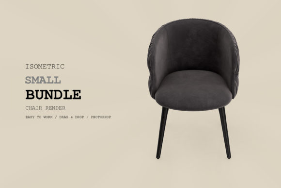 Isometric Armchair 3D Rendering Pack 166: A Practical Resource for Designers and Creators