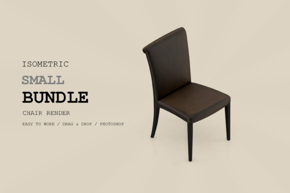 Isometric Chair 3D Render Pack 166: A Versatile Tool for Creative and Professional Use