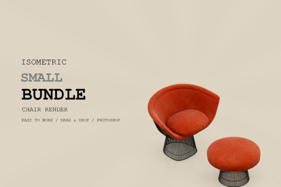 Isometric Chair 3D Render Pack 235: A Comprehensive Overview