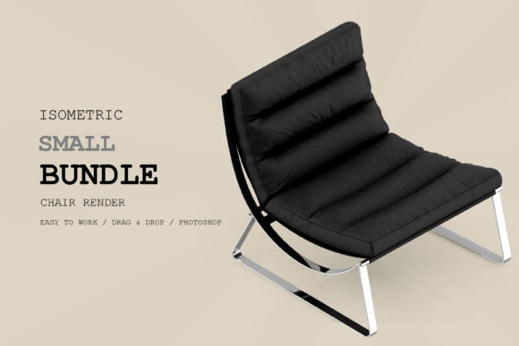 Isometric Chair 3D Render Pack 285: A Versatile Tool for Creative and Professional Use