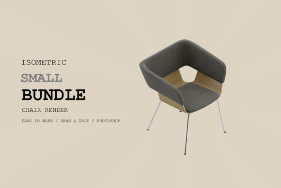 Isometric Chair 3D Render Pack 56: A Powerful Tool for Modern Designers