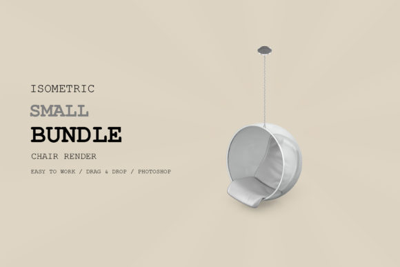 Isometric Chair 3D Render Pack 71: A Strategic Tool for Visual Communication and Design Planning