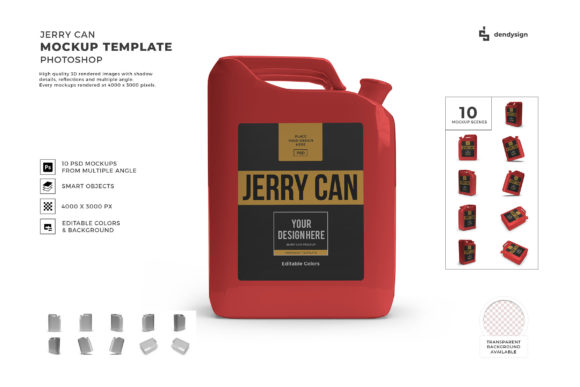 Jerry Can 3D Mockup Template Bundle: A Comprehensive Evaluation