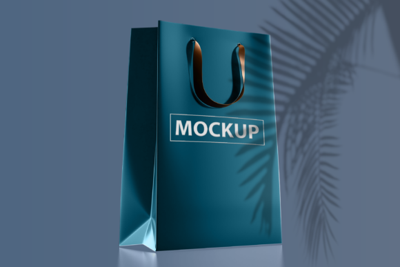 Luxury 3d Realistic Shopping Bag PSD: A High-End Design Asset for Creative Professionals