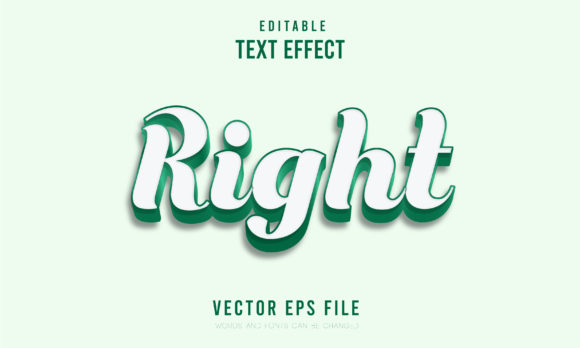 Mastering the Editable Right 3D Font Effect for Modern Design