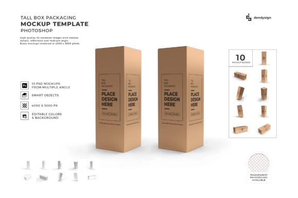 Tall Box Packaging 3D Mockup Bundle: A Practical Look at How Creators and Businesses Use It Daily